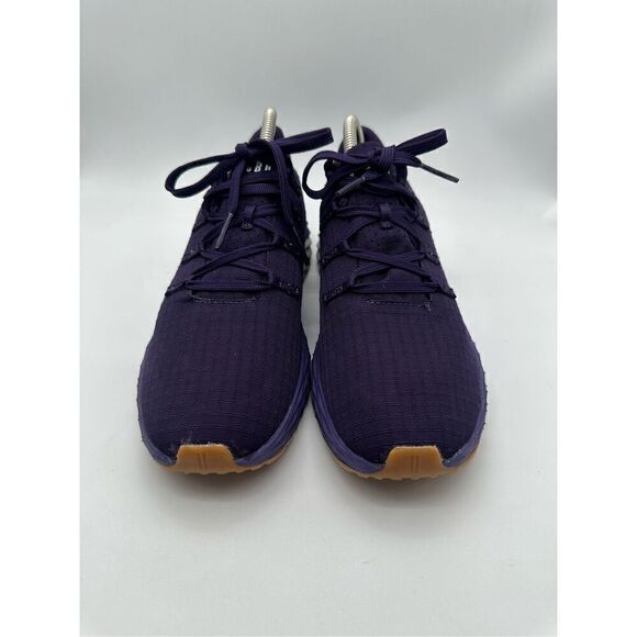 NOBULL Plum Purple Knit Training Shoes Women Size 8 US 7 UK 41 EUR Gum Sole - Picture 2 of 6